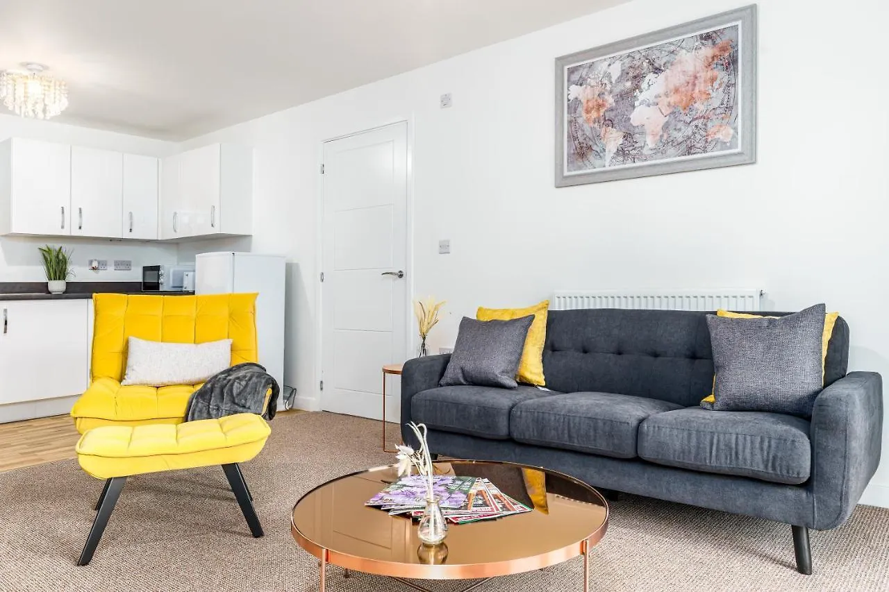 Fortified Luxury Apartment With Balcony And Free Parking Bristol 0*,